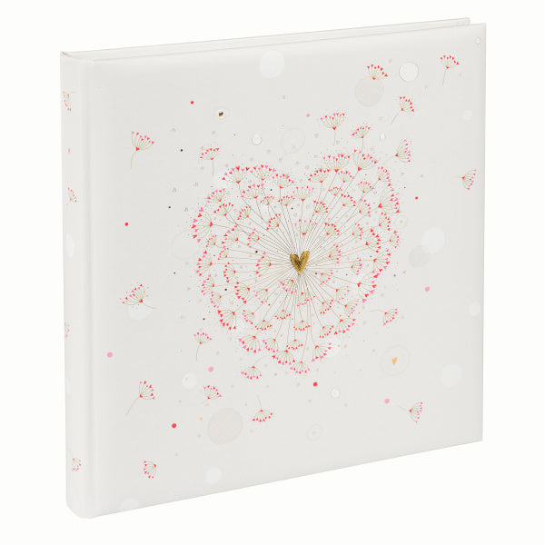 Albumas GOLDBUCH 08062 Golden heart  30x31/60psl |balti lapai| kampučiai/lipdukai