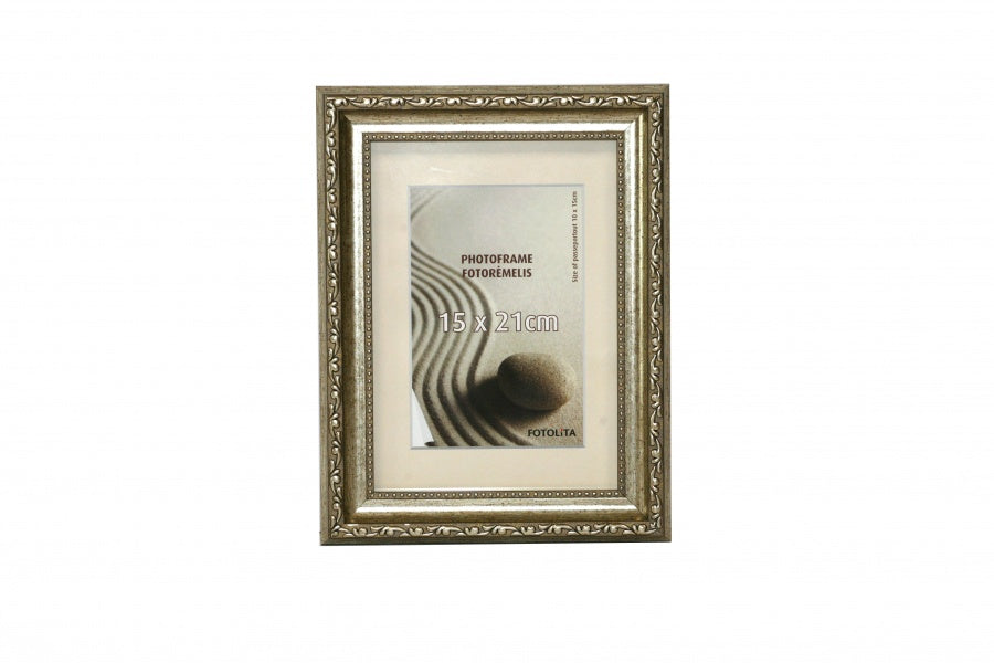 Rėmelis 15x21 plast 1306023 VESTA sidabrinis | 31mm