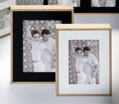 Rėmelis WALTHER YP015B 10x15 med|natūralus/juodas