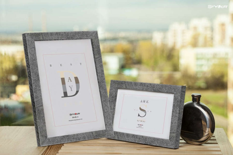 Rėmelis STYLER 21x30 OSLO pilkas BO | 15mm