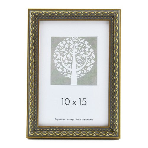 Rėmelis 15x21 plast 1305024 CHARLOTTA auksas | 16mm
