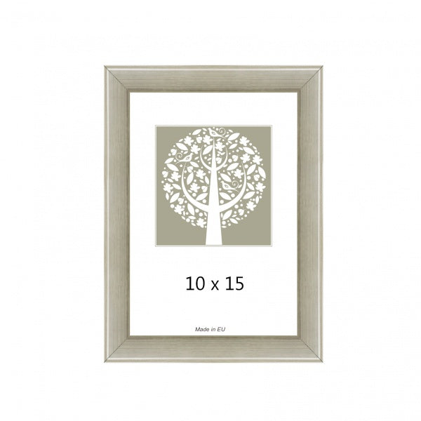 Rėmelis  10x15 med 1201381 GAMA sidabrinis | 25 mm EOL