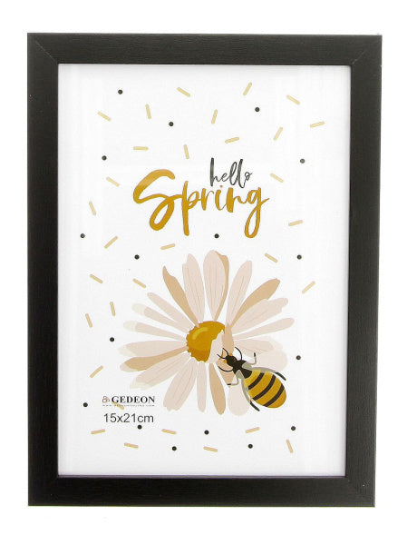 Rėmelis GED 40x50 med FC40P juodas|15x15cm