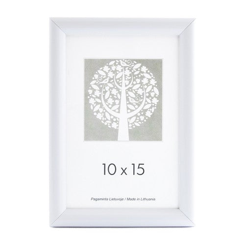 Rėmelis 30x40 plast  1301125 VAKARAS baltas |14mm