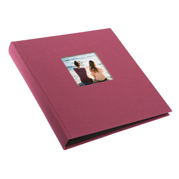 Albumas GOLDBUCH 27 908 Bella Vista fuchsia 30x31/60psl, juodi lapai | kampučiai/lipdukai | knyginio rišimo