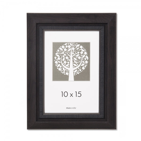 Rėmelis 21x30 plast 1306014 FAUSTA t. rudas | 30 mm