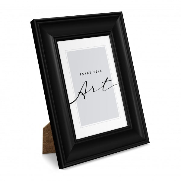 Rėmelis KNOR Sylwia 13x18 juodas matinis|40mm|plexi