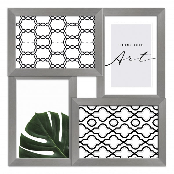 Rėmelis KNOR 4x10x15 sidabrinis|plexi|28,3x28,3cm