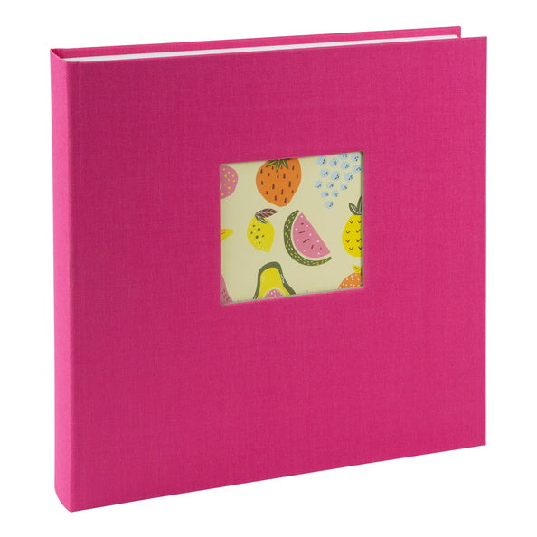 Albumas GOLDBUCH 31969 Bella vista electric fuchsia 30x31/100psl | balti lapai | kampučiai/lipdukai | knyginio rišimo