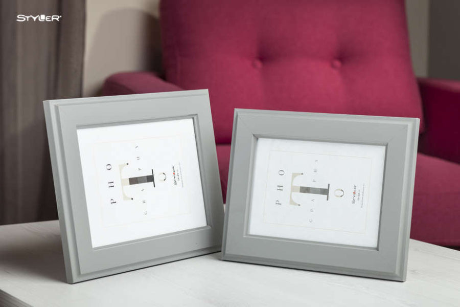 Rėmelis STYLER 15x21 MALMO pilkas AB | 35mm