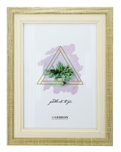 Rėmelis GED 13x18 med H113 natūralus su gelsvu|30x15mm