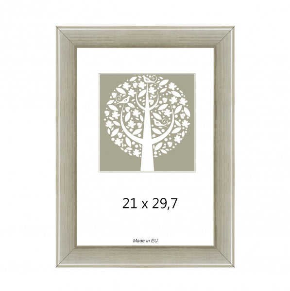 Rėmelis  21x30 med 1201381 GAMA sidabrinis | 25 mm EOL