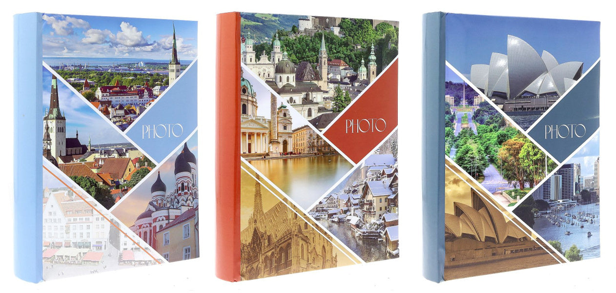 Albumas GED KD46200 TRAVEL VIEW 10x15 200 | kišeninis | knyginio rišimo