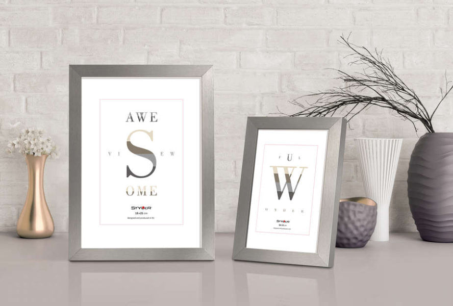 Rėmelis STYLER 10x15 SANREMO tamsus sidabras AB | 15mm