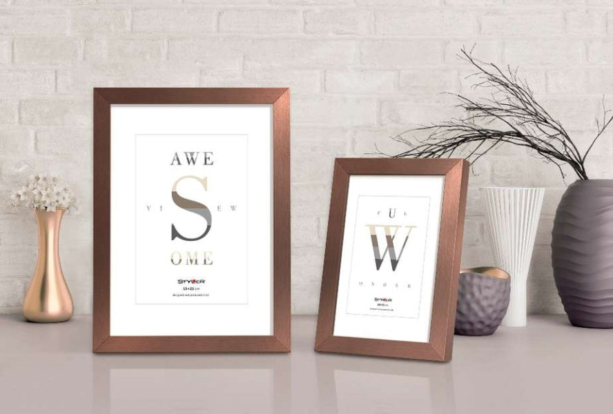 Rėmelis STYLER 10x15 SANREMO šv.bronzinis AD | 15mm