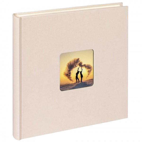 Albumas WALTHER FA-205-W Fun creme white 26X25/40 psl, balti lapai | kampučiai/lipdukai | knyginio rišimo | viršelyje keičiama nuotrauka