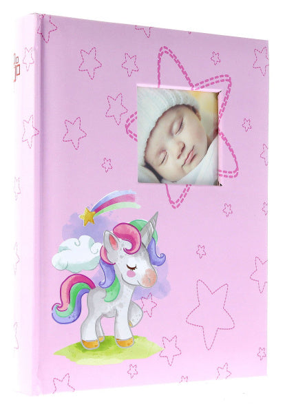 Albumas  GED B46200 UNICORN PINK  10x15 200 | kišeninis | knyginio rišimo