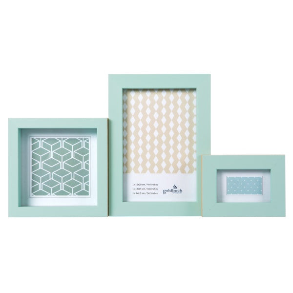 Rėmelis GB 930347 Fresh Summer  |8x8, 10x10, 10x15cm | 34,4x18x4 cm| mėtų|