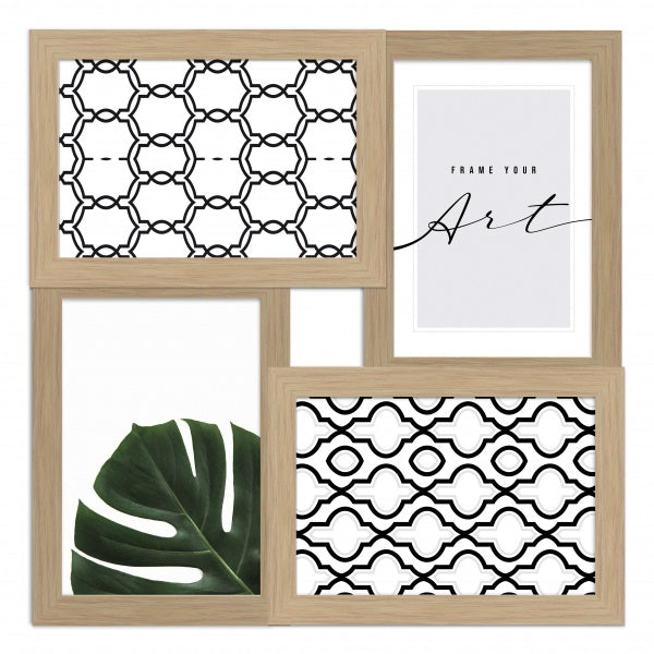 Rėmelis KNOR 4x10x15 natūralus|plexi|28,3x28,3cm