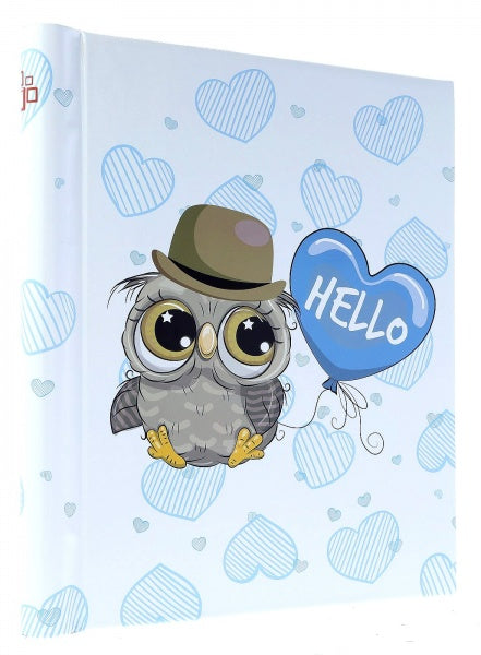 Albumas  GED DRS20 HELLO OWL BLUE 22,5x28 | 40 magnet psl | spiralinio rišimo | max 10x15 160