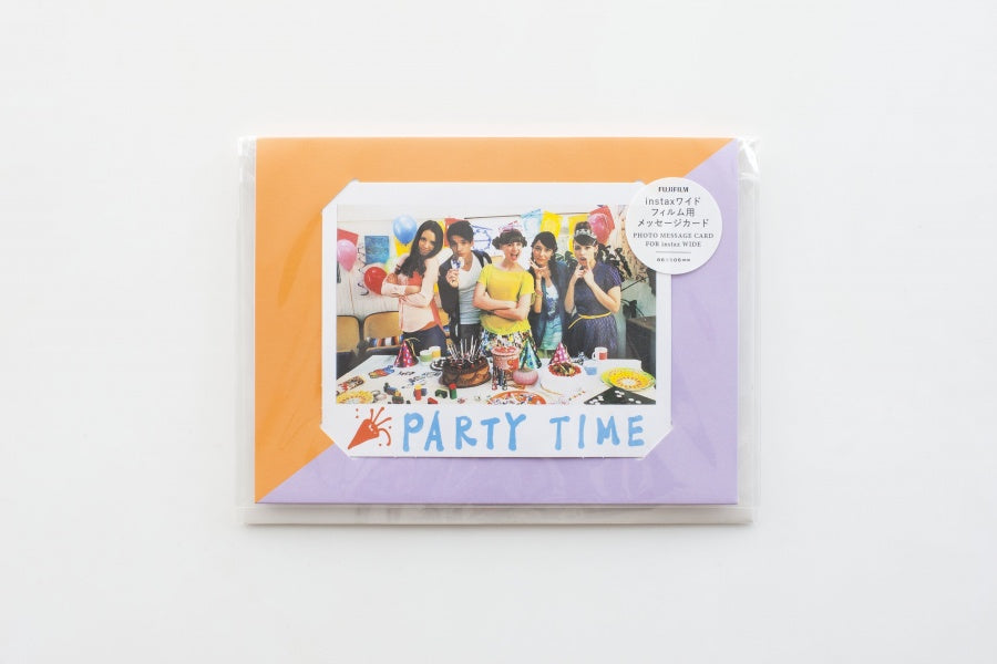 Atvirlaiškis instax WIDE oranžinis/violetinis