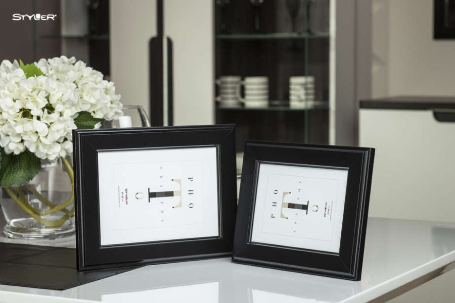 Rėmelis STYLER 10x15 MALMO juodas AK | 35mm