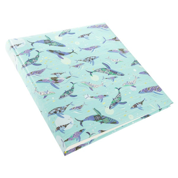 Albumas GOLDBUCH 27247 Blue Ocean 30x31/60psl. kampučiai/lipdukai, knyginio rišimo, balti lapai