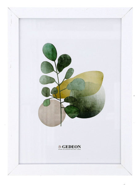 Rėmelis  GED 21x30 medinis D1521 baltas|15x9mm