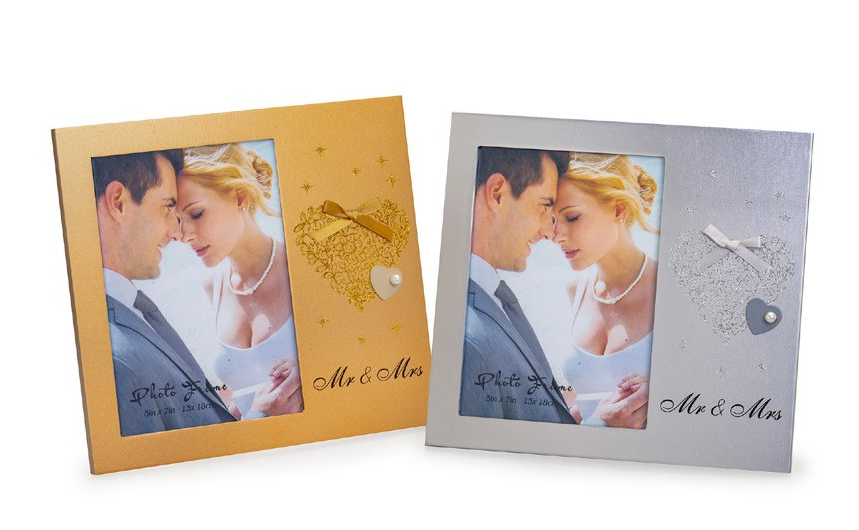 Rėmelis KPH 20052 MR&MRS 13x18 | auksinis