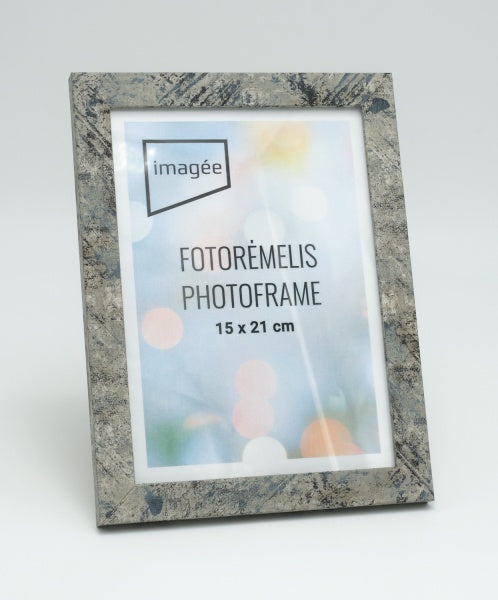 Rėmelis 15x21 plast MARMO VF3754 pilkas | 20 mm