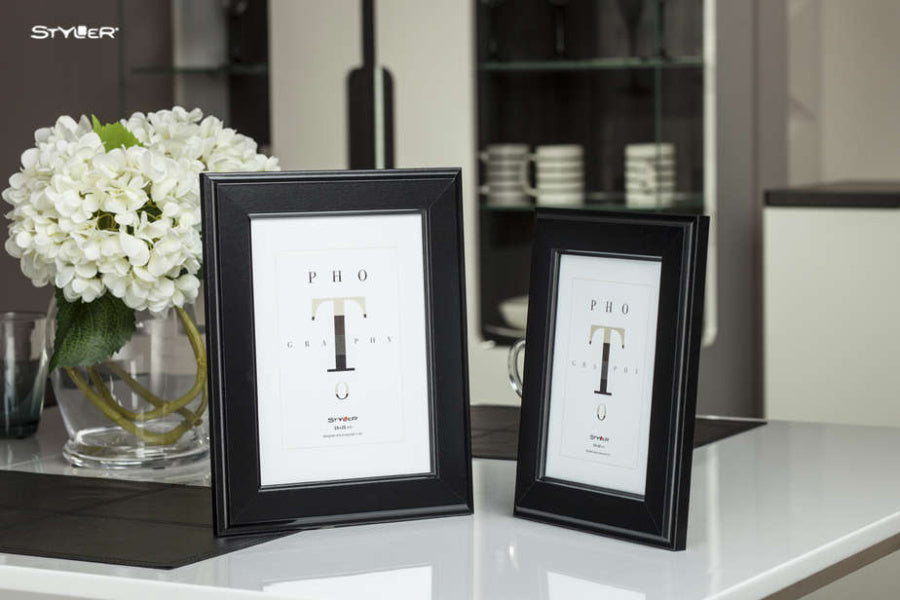 Rėmelis STYLER 30x40 MALMO juodas AK | 35mm