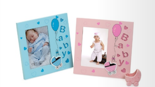 Rėmelis KPH 1441 Baby angel med 10x15 | rožinis  | vaikiškas