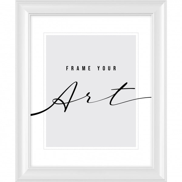 Rėmelis KNOR Sylwia 21x30 baltas matinis|40mm|plexi