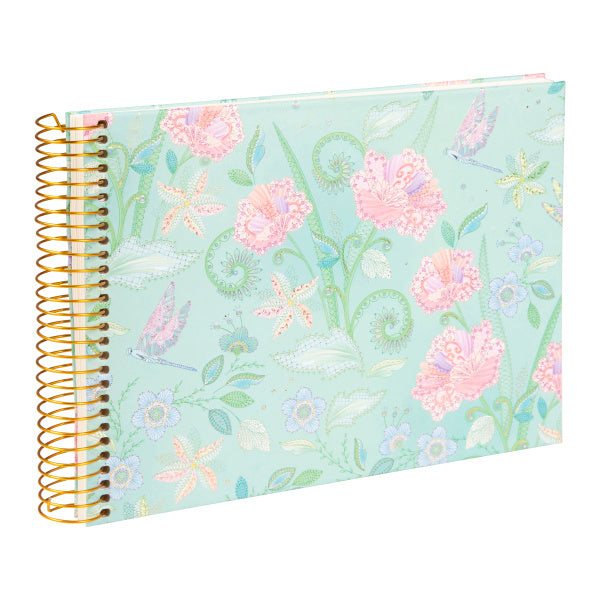Albumas GOLDBUCH 20814 Nature's Melody mint  24x17cm/40psl | spiralinio rišimo | kampučiai/lipdukai