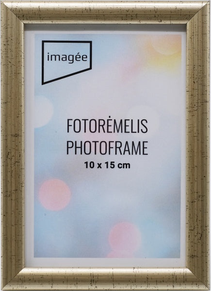 Rėmelių komplektas IMAGEE 10x15 5vnt plast  sidabrinis |14mm