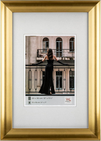 Rėmelis WALTHER VENICE JL050G 40x50 plast| auksinis