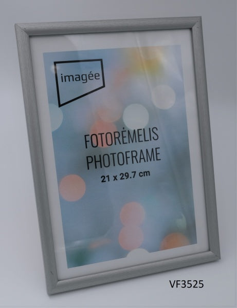 Rėmelis 21x30 plast VF3525 Notte sidabras | 14mm