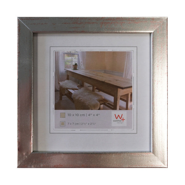 Rėmelis WALTHER BP010S 10x10 med |sidabrinis