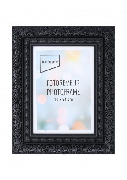 Rėmelis 15x21 plast 50-066 juodas, 50-368 baltas  52 mm EOL