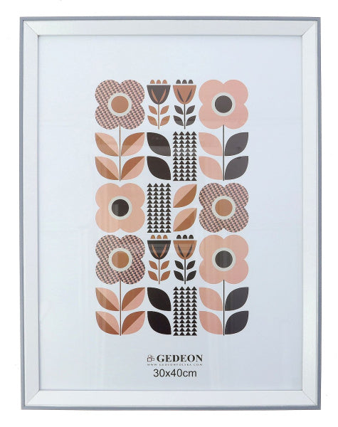 Rėmelis GED 30x40 med NA30 baltas su pilku |18mm