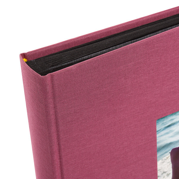 Albumas GOLDBUCH 27 908 Bella Vista fuchsia 30x31/60psl, juodi lapai | kampučiai/lipdukai | knyginio rišimo