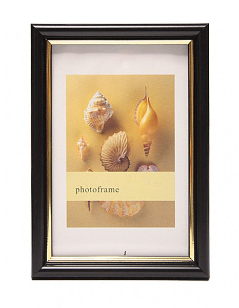 Rėmelis  21x30 plast 1303916 ECO juodas  su auksu | 15mm