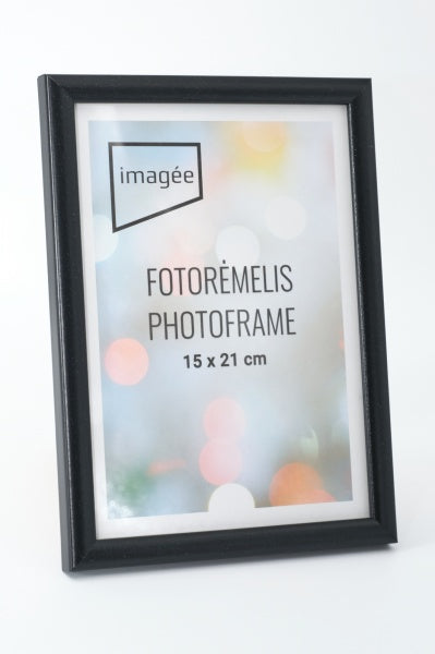 Rėmelis 21x30 plast 10-006 juodas | 14mm[M]