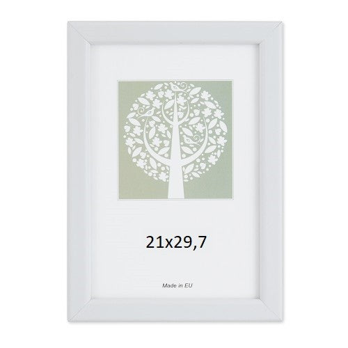 Rėmelis 30x40 plast 1303030 Aura baltas | 14mm