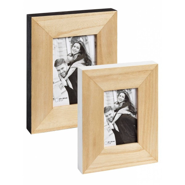 Rėmelis WALTHER RA318W Laois 13x18 |med| rudas/baltas