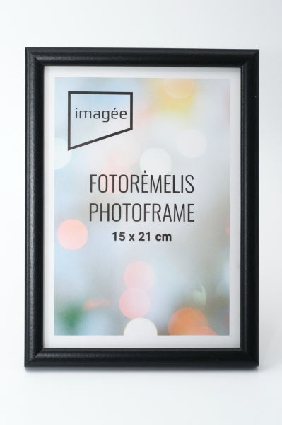 Rėmelis 21x30 plast 10-006 juodas | 14mm[M]