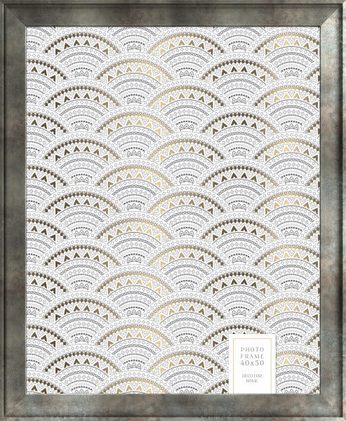 Rėmelis STYLER 40x50 VENEZIA tamsus sidabras AB | 35mm