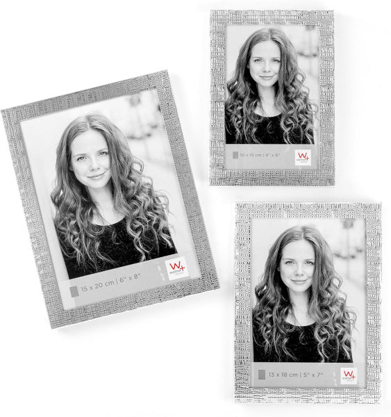 Rėmelis WALTHER AB015S MIRJA 10x15 |metalinis|sidabrinis