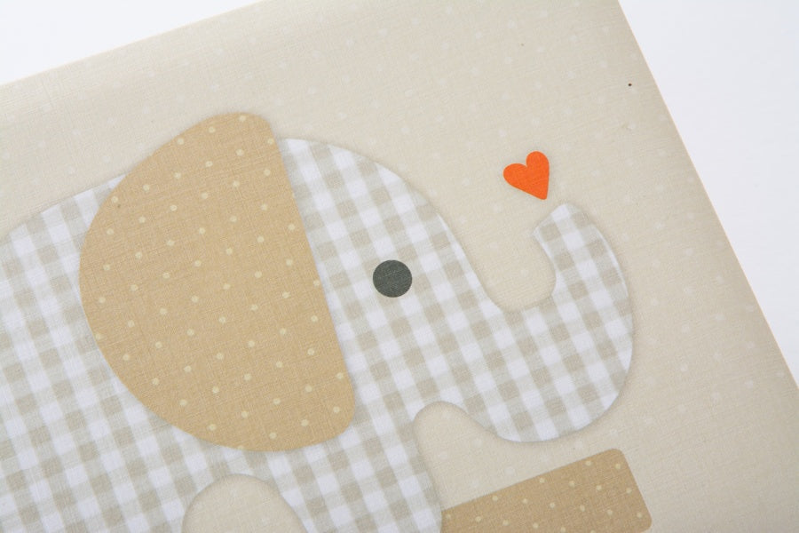 Albumas  GOLDBUCH 19125 KAROPHANT 22x16/36psl | vaikiškas | kampučiai/lipdukai | max 10x15 36 | knyginio rišimo[V]