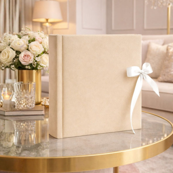 Albumas  GED DBCSS20 VELVET HONEY 25x25/40psl | kreminiai lapai | kampučiai/lipdukai | knyginio rišimo